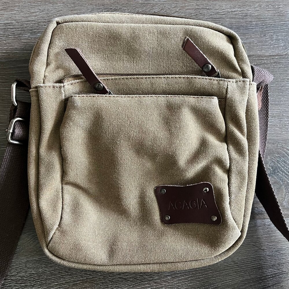 USED- ACACIA Crossbody Canvas Bag